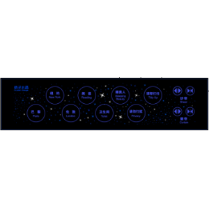 酒店客控系統星空觸摸面板
